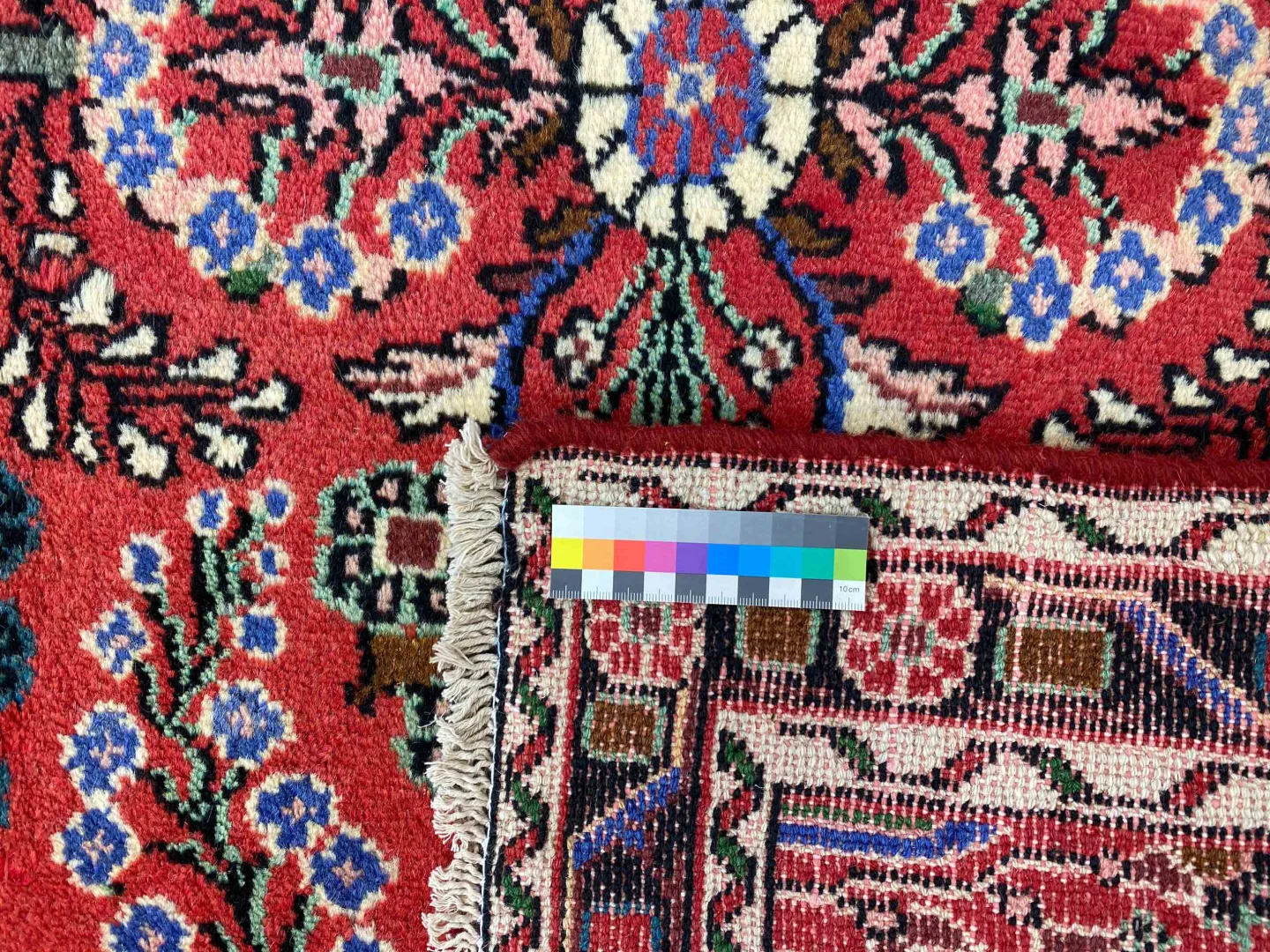 Perserteppich Hamadan 124x85 cm Wolle handgeknüpft