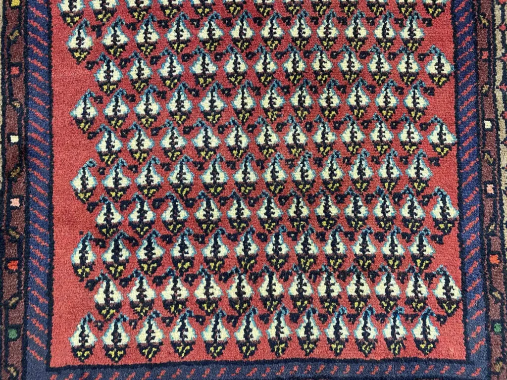 Perserteppich Hamadan 125 x 77 cm Wolle handgeknüpft