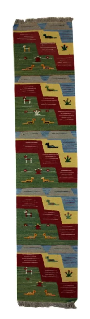 Orientteppich Fars 240 x 50 cm Wolle handgewebt