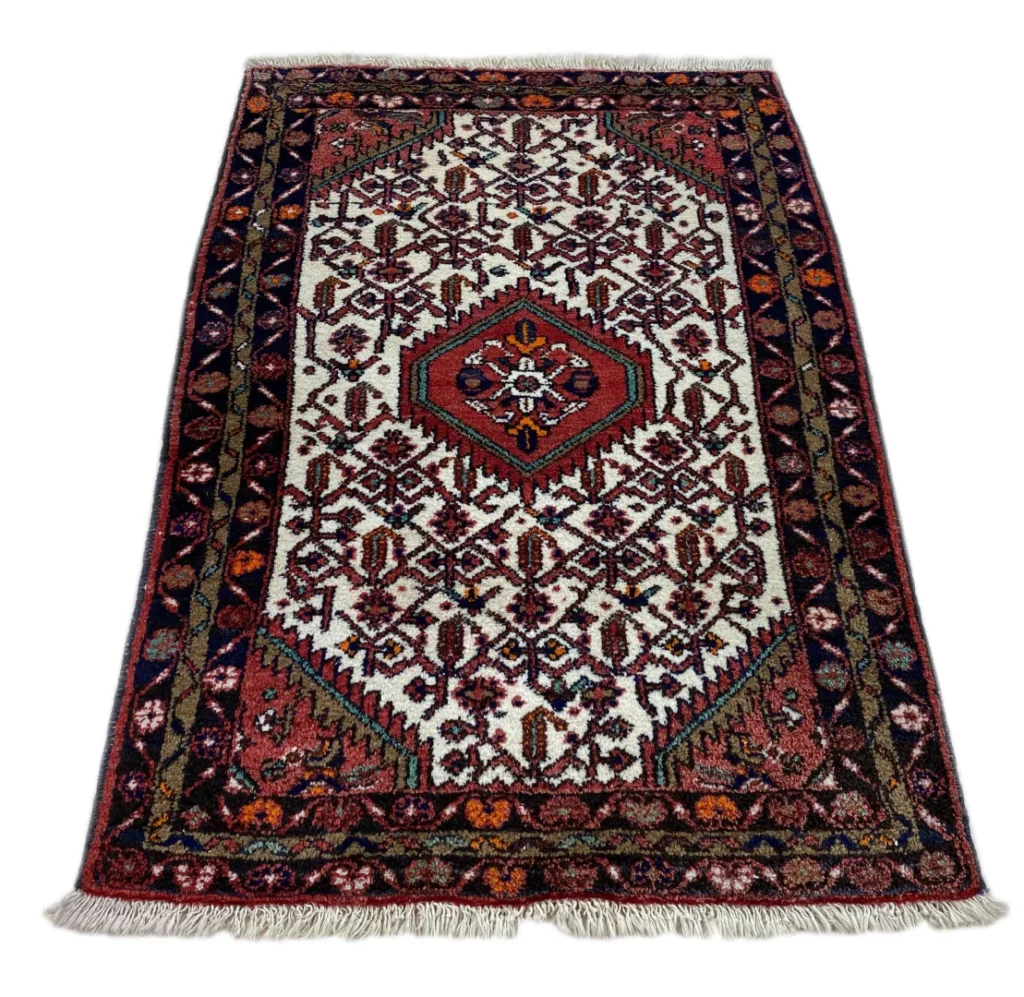 Perserteppich Hamadan 125 x 82 cm Wolle handgeknüpft