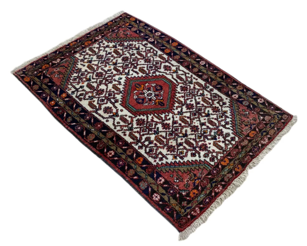 Perserteppich Hamadan 125 x 82 cm Wolle handgeknüpft