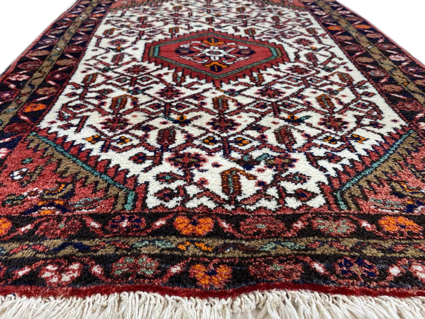 Perserteppich Hamadan 125 x 82 cm Wolle handgeknüpft