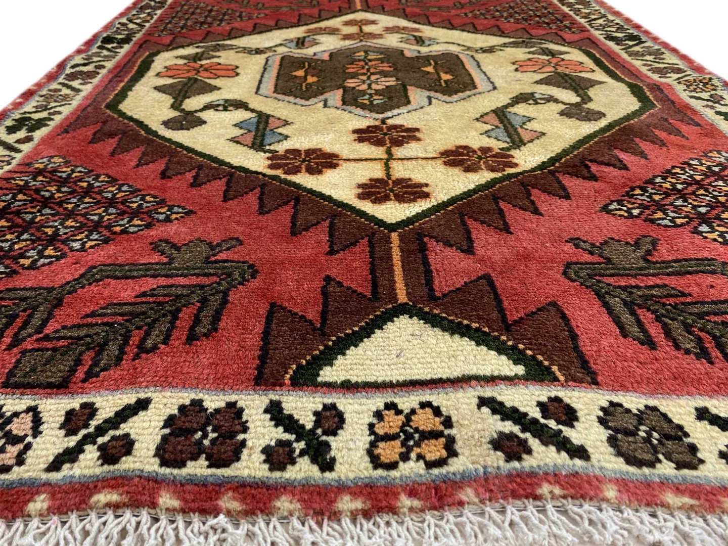 Perserteppich Hamadan 125 x 85 cm Wolle handgeknüpft