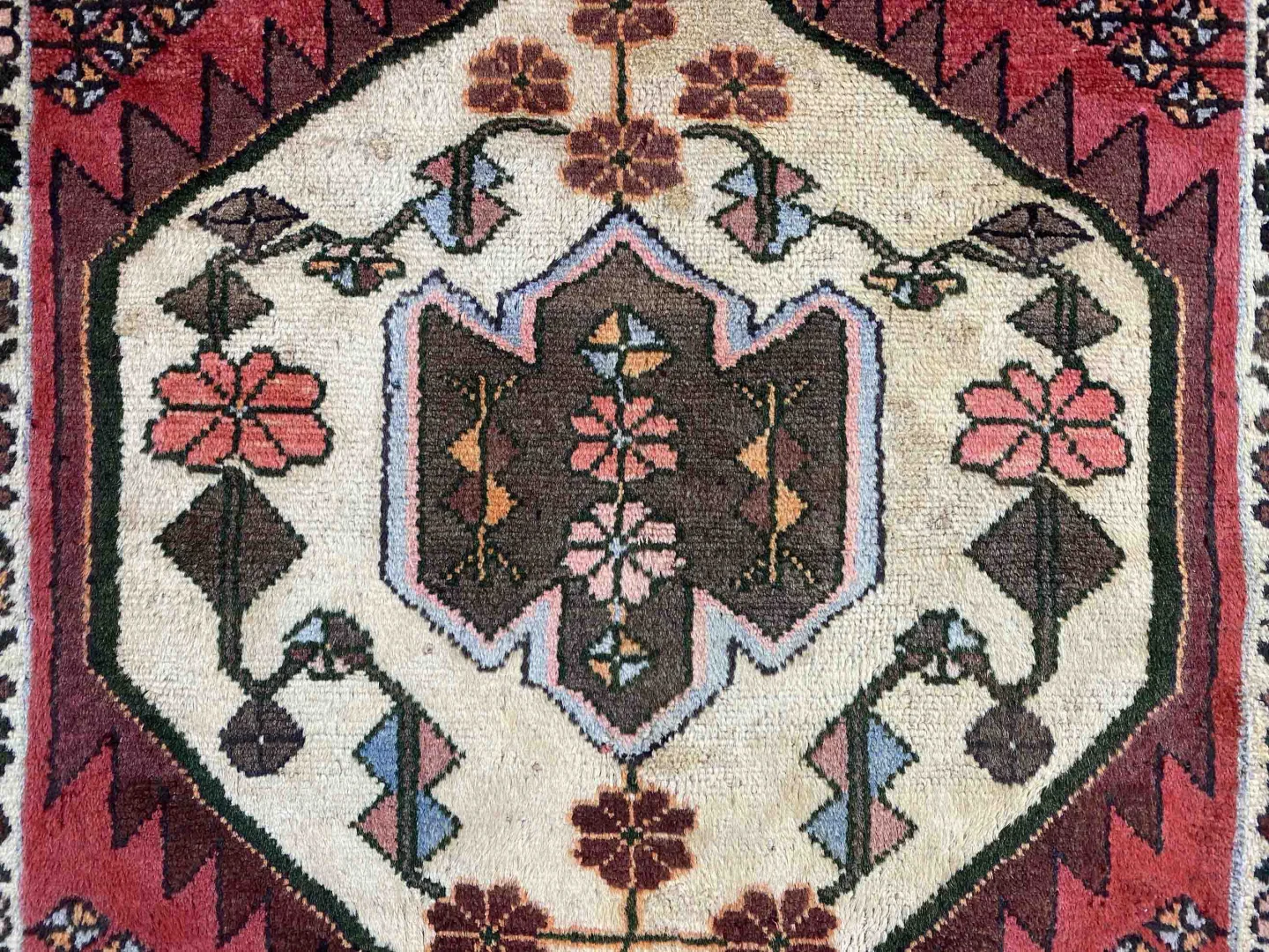 Perserteppich Hamadan 125 x 85 cm Wolle handgeknüpft