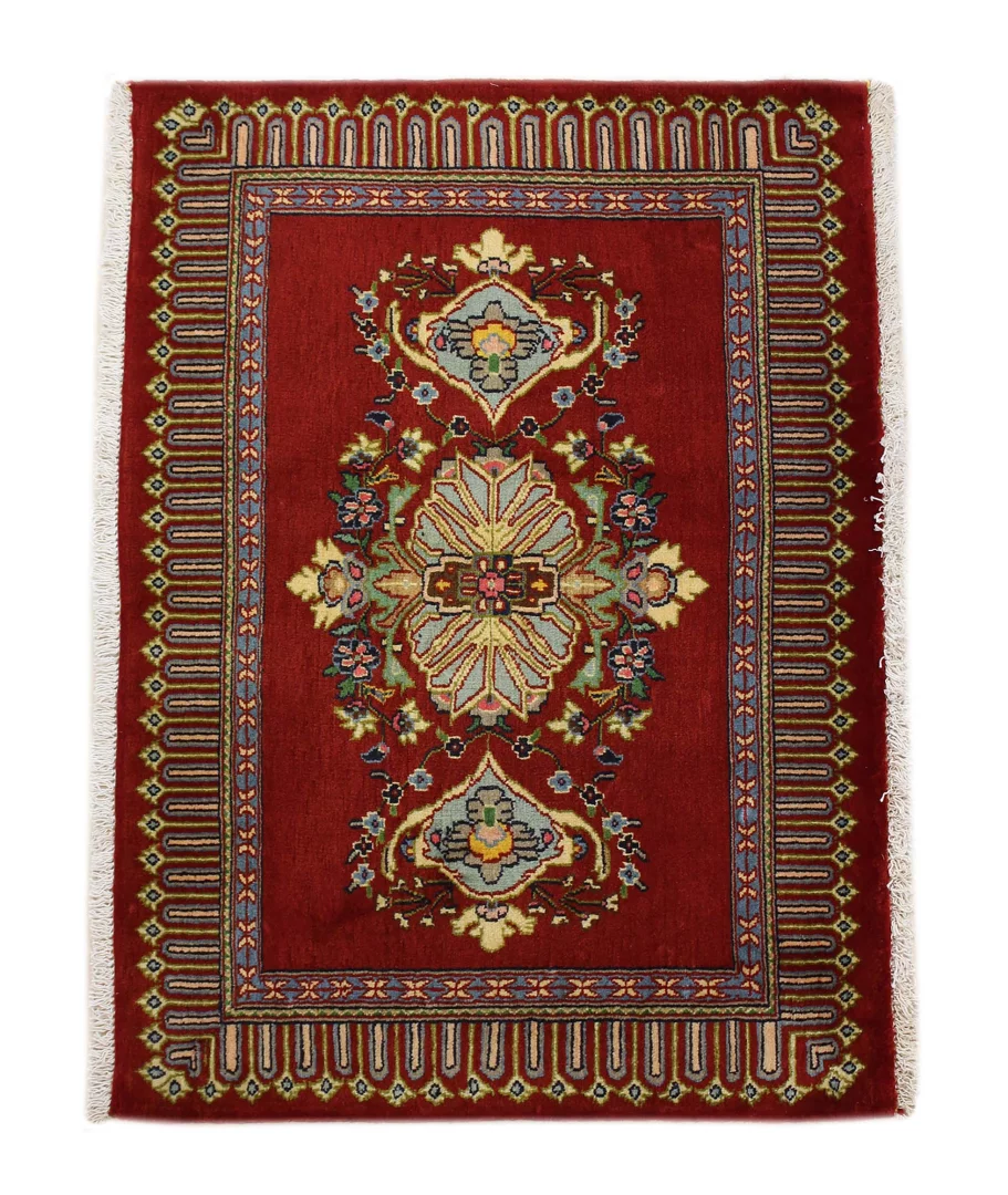 Perserteppich Keshan 103 x 73 cm Wolle handgeknüpft