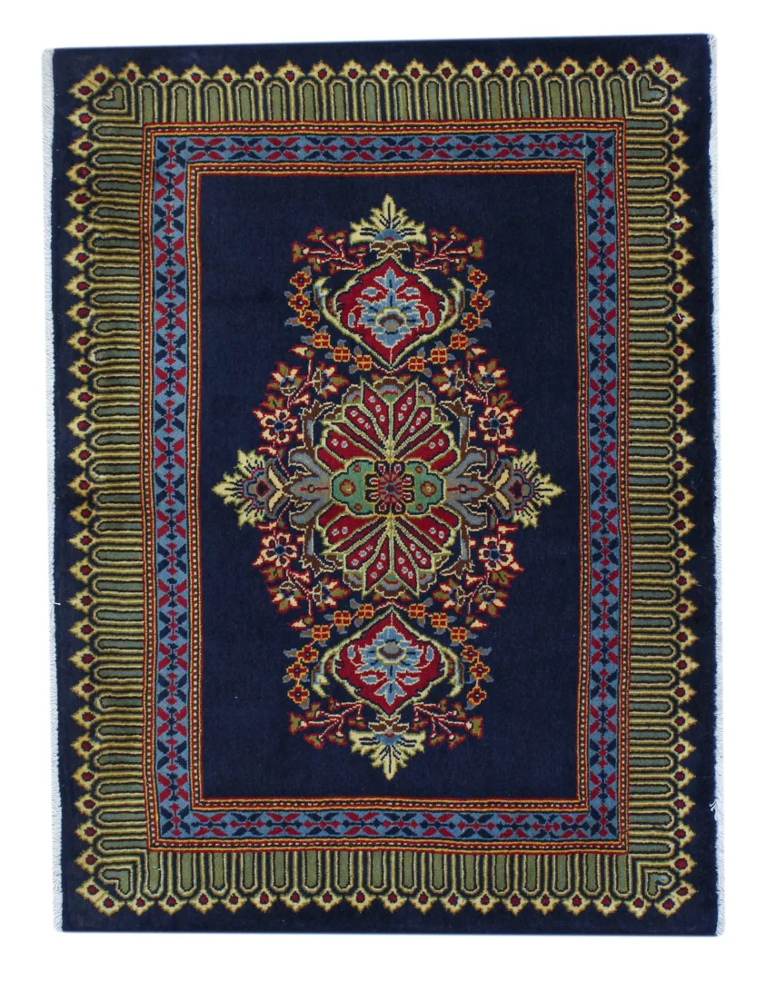 Perserteppich Keshan 103 x 76 cm Wolle handgeknüpft