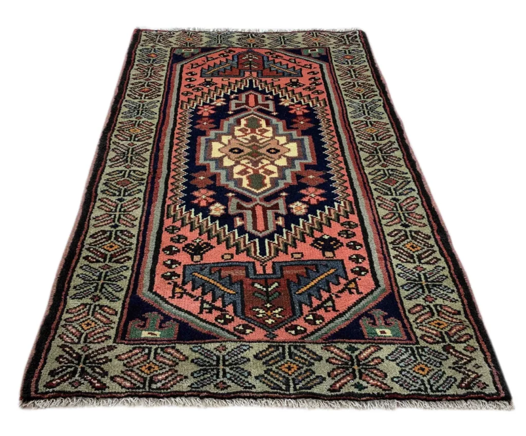 Perserteppich Hamadan 127 x 77 cm Wolle handgeknüpft