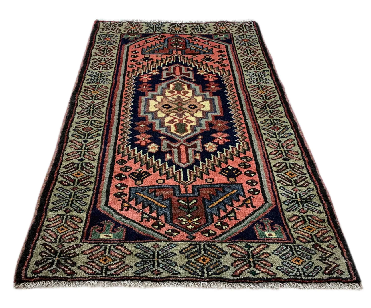 Perserteppich Hamadan 127 x 77 cm Wolle handgeknüpft