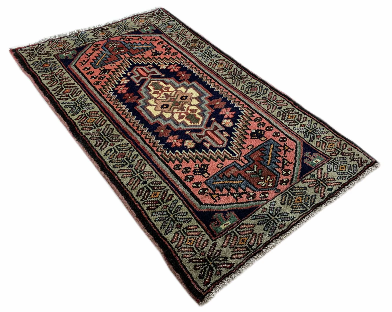 Perserteppich Hamadan 127 x 77 cm Wolle handgeknüpft