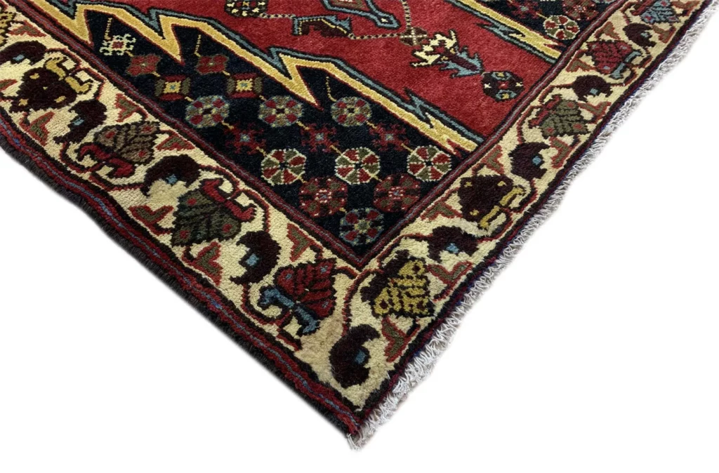 Perserteppich Hamadan 127 x 87 cm Wolle handgeknüpft