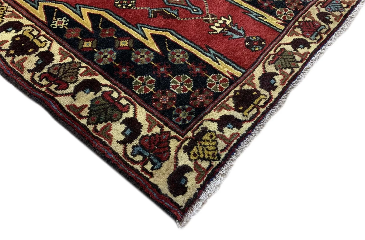 Perserteppich Hamadan 127 x 87 cm Wolle handgeknüpft