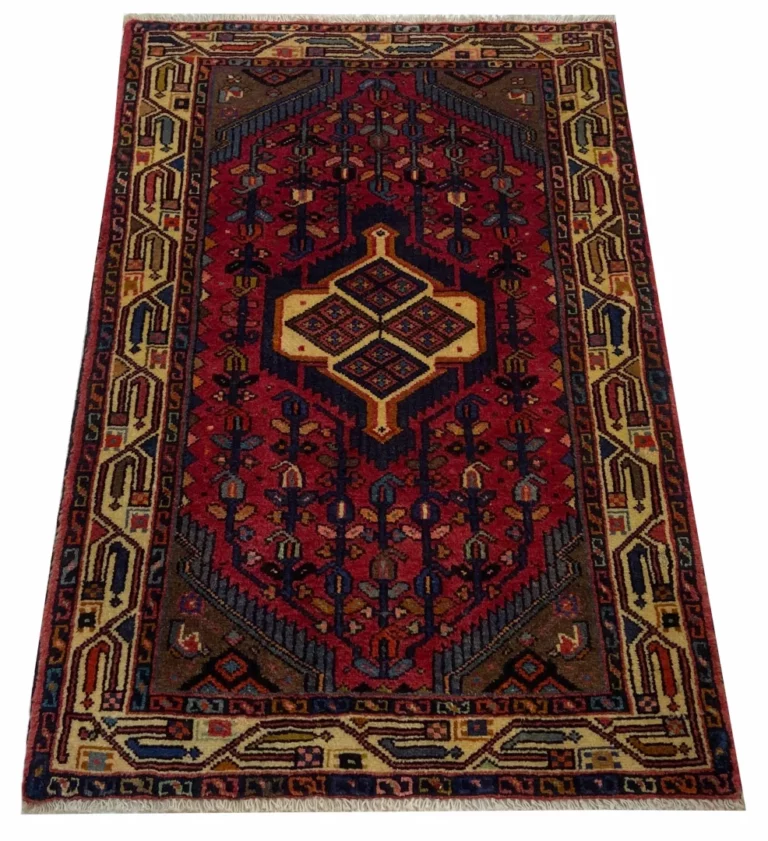 hamadan-teppich-127x82-cm-100000-knoten-handgeknupft-fur-teppiche-1 Perserteppich Hamadan 127 x 82 cm Wolle handgeknüpft
