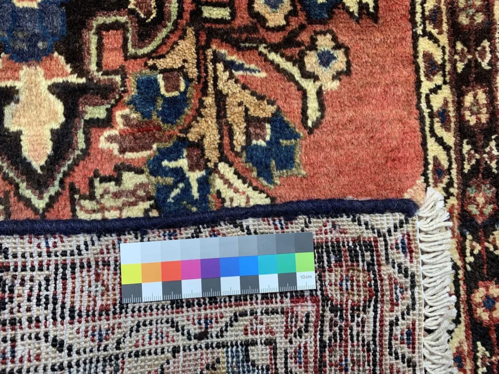 Perserteppich Hamadan 130 x 56 cm Wolle handgeknüpft