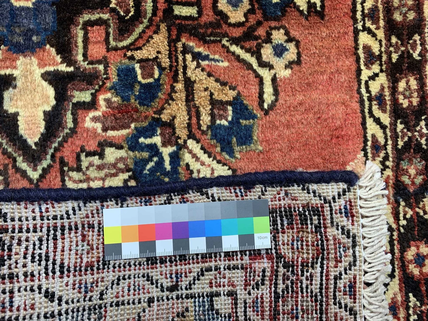 Perserteppich Hamadan 130 x 56 cm Wolle handgeknüpft