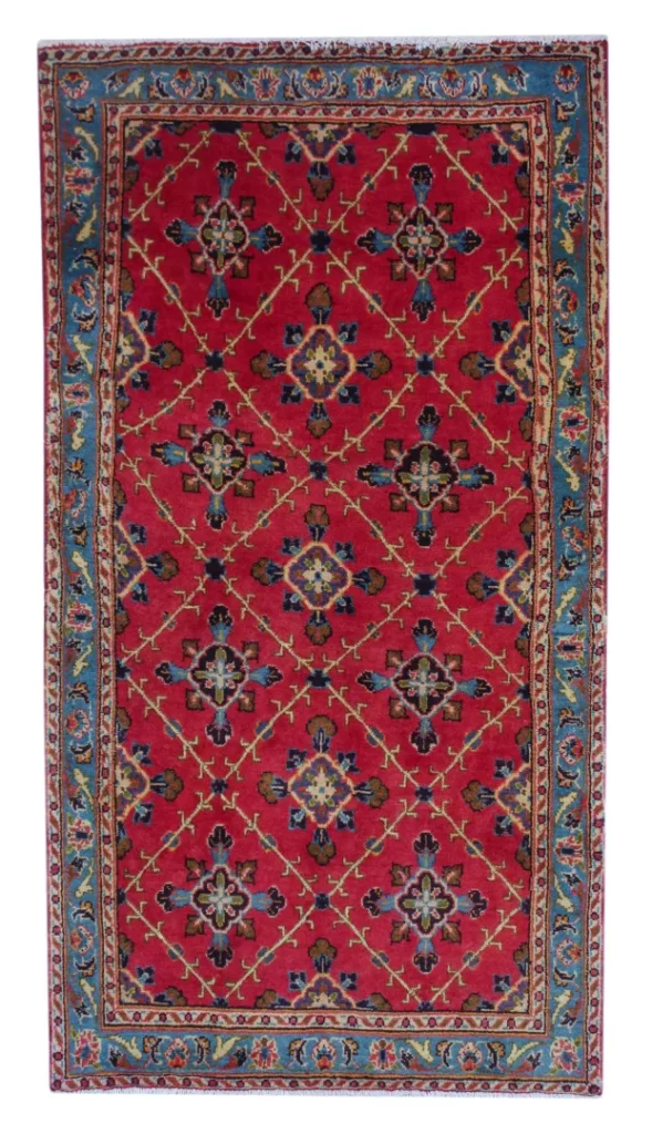 Perserteppich Keshan 142 x 76 cm Wolle handgeknüpft
