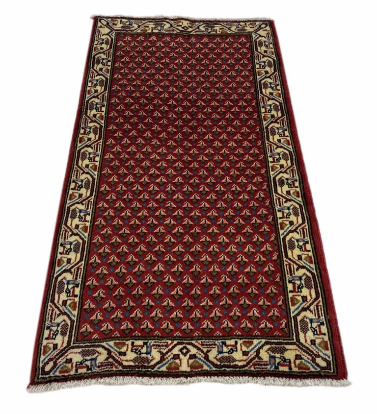 Perserteppich Hamadan 130 x 67 cm Wolle handgeknüpft