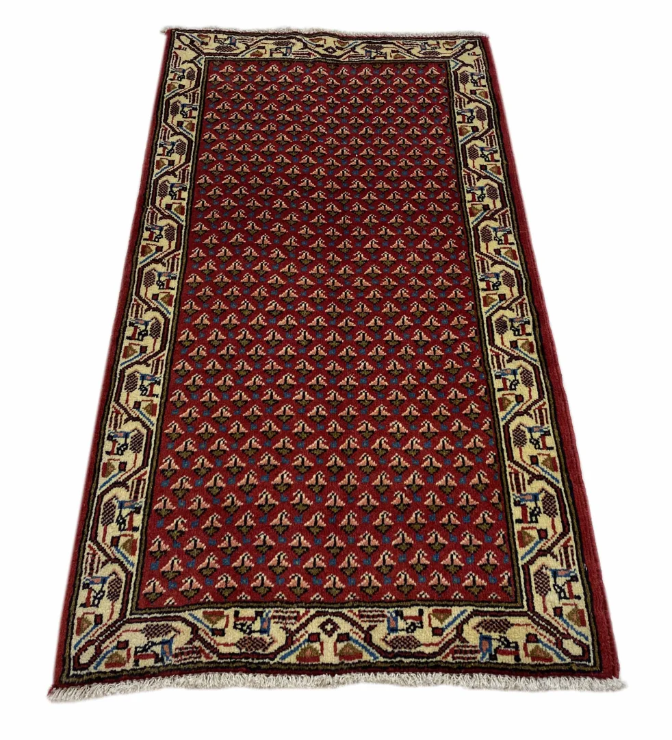 Perserteppich Hamadan 130 x 67 cm Wolle handgeknüpft