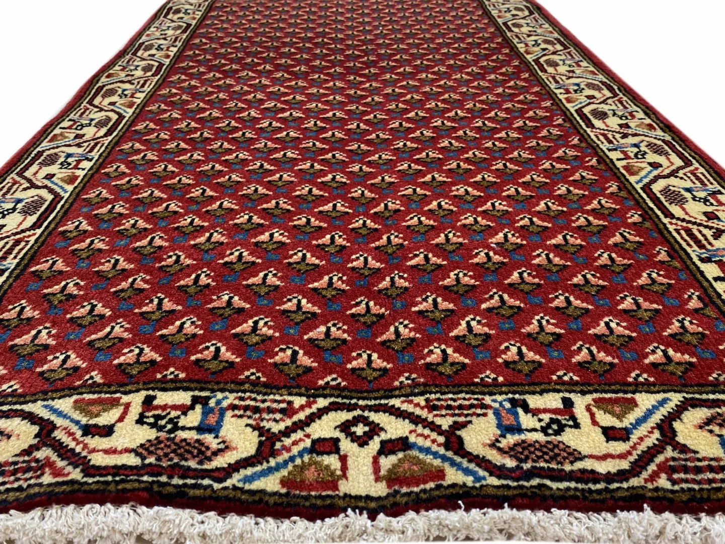 Perserteppich Hamadan 130 x 67 cm Wolle handgeknüpft