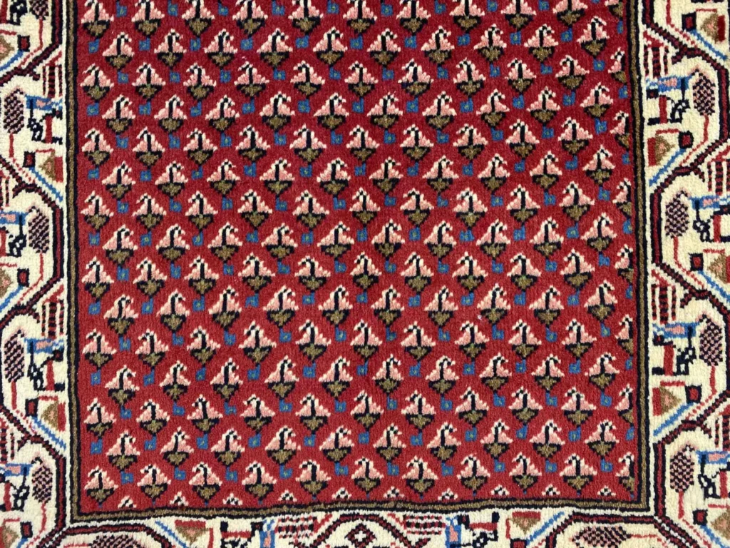 Perserteppich Hamadan 130 x 67 cm Wolle handgeknüpft