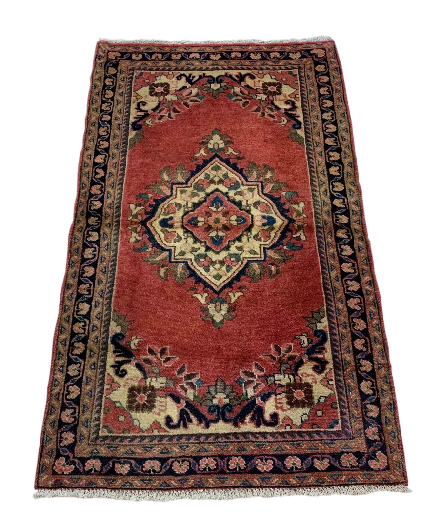 Perserteppich Hamadan 130 x 73 cm Wolle handgeknüpft