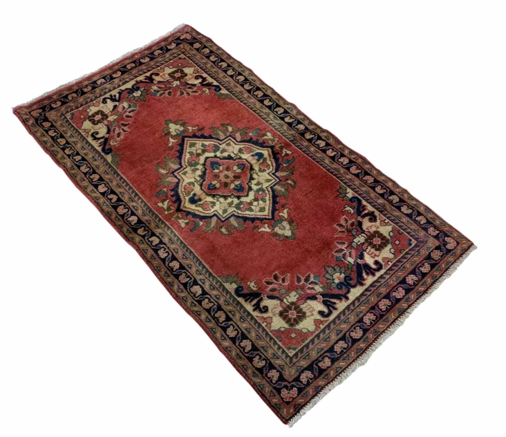 Perserteppich Hamadan 130 x 73 cm Wolle handgeknüpft