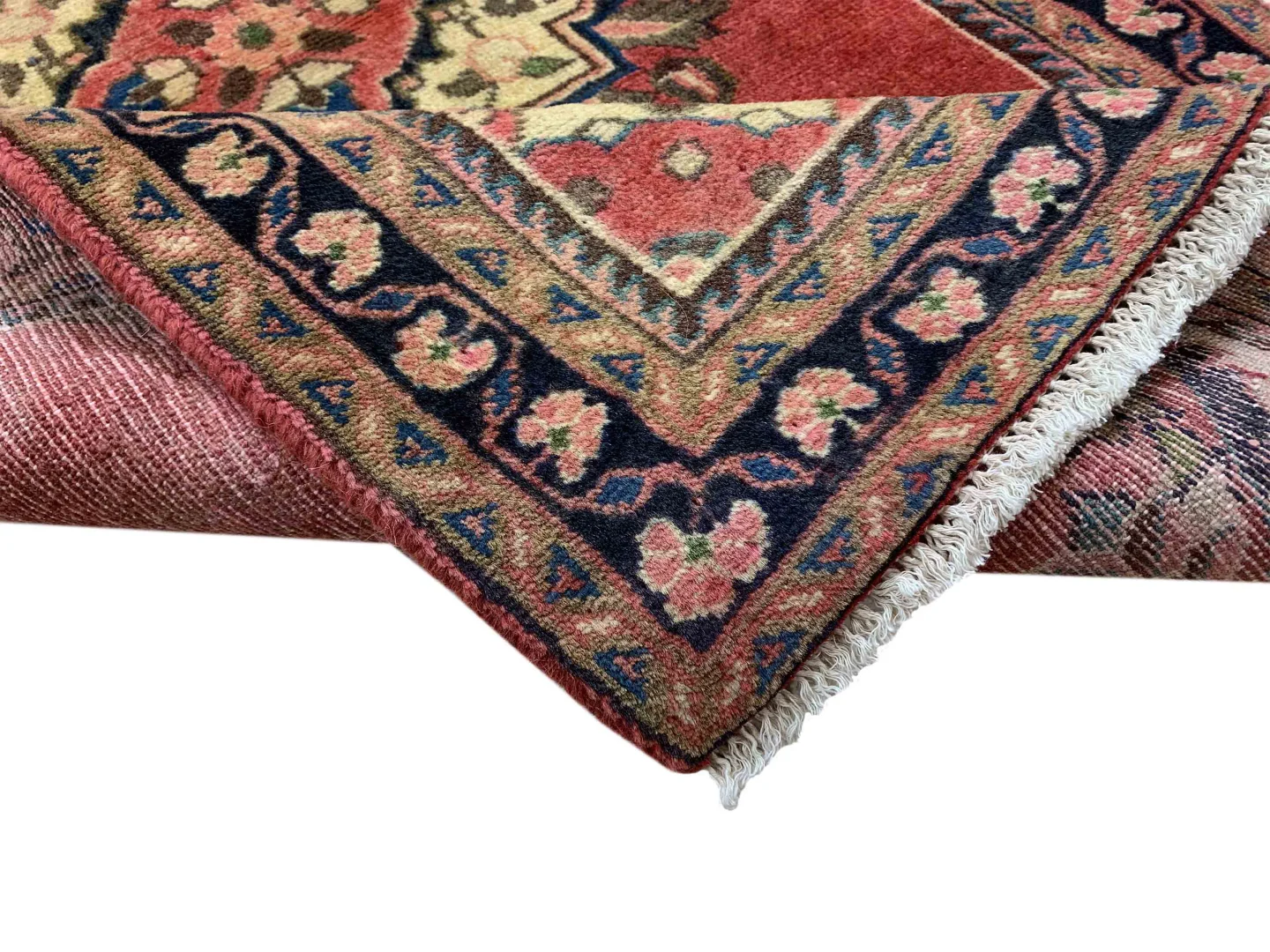 Perserteppich Hamadan 130 x 73 cm Wolle handgeknüpft