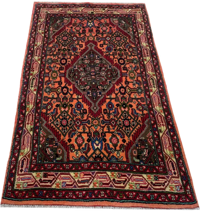Perserteppich Hamadan 130 x 75 cm Wolle handgeknüpft