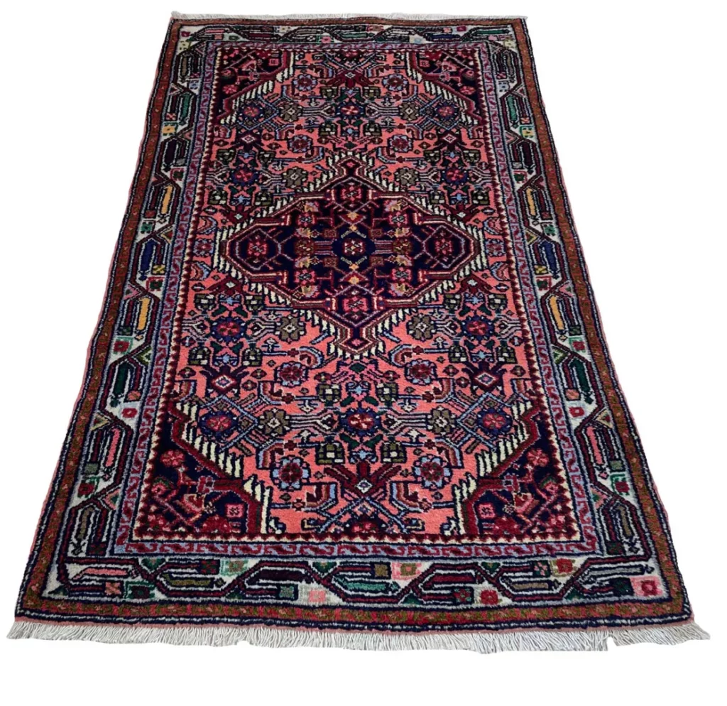 Perserteppich Hamadan 130 x 78 cm Wolle handgeknüpft