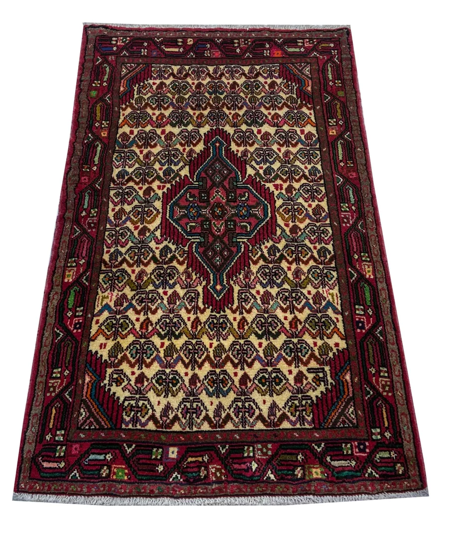 Perserteppich Hamadan 130 x 80 cm Wolle handgeknüpft