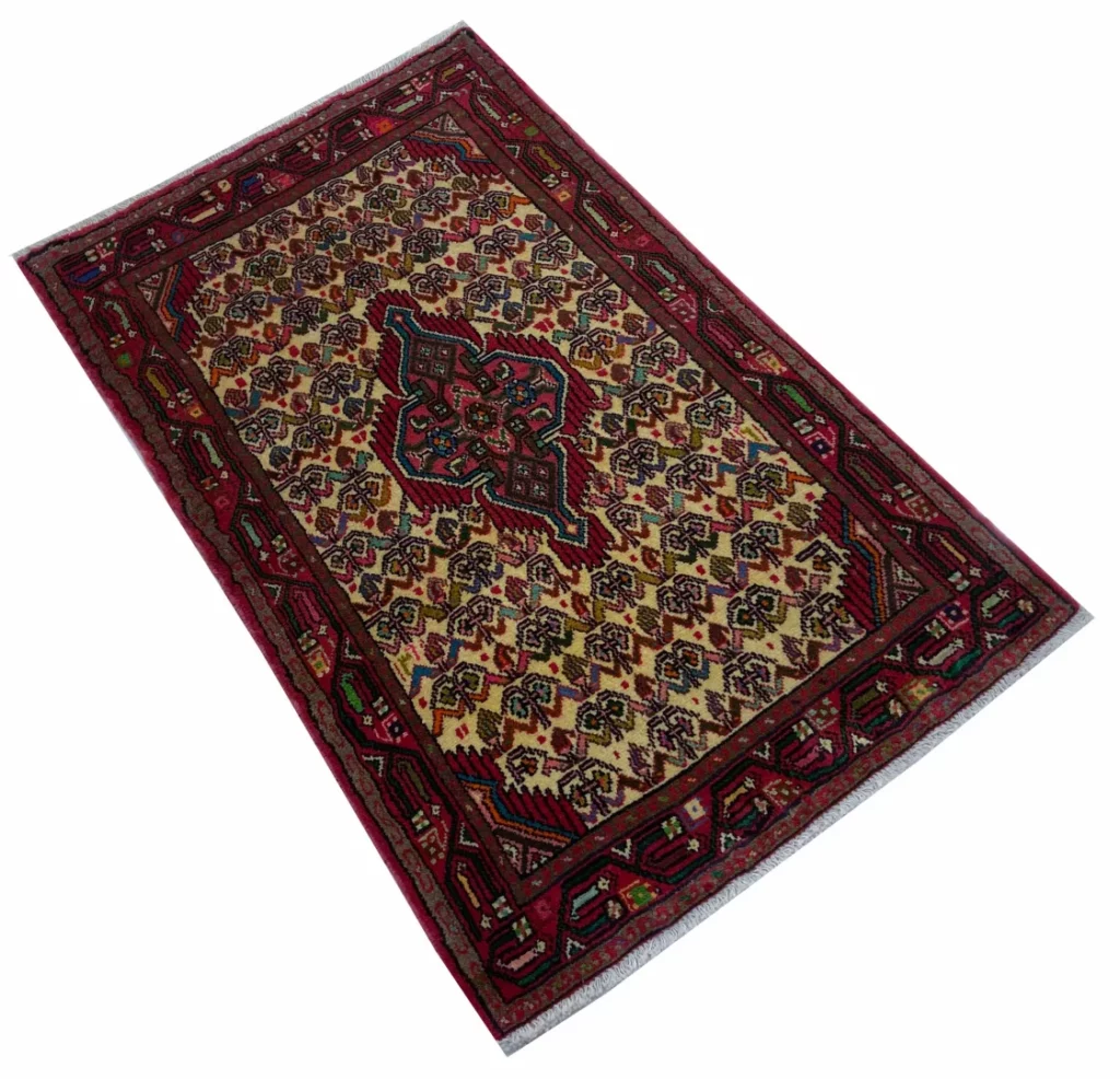 Perserteppich Hamadan 130 x 80 cm Wolle handgeknüpft