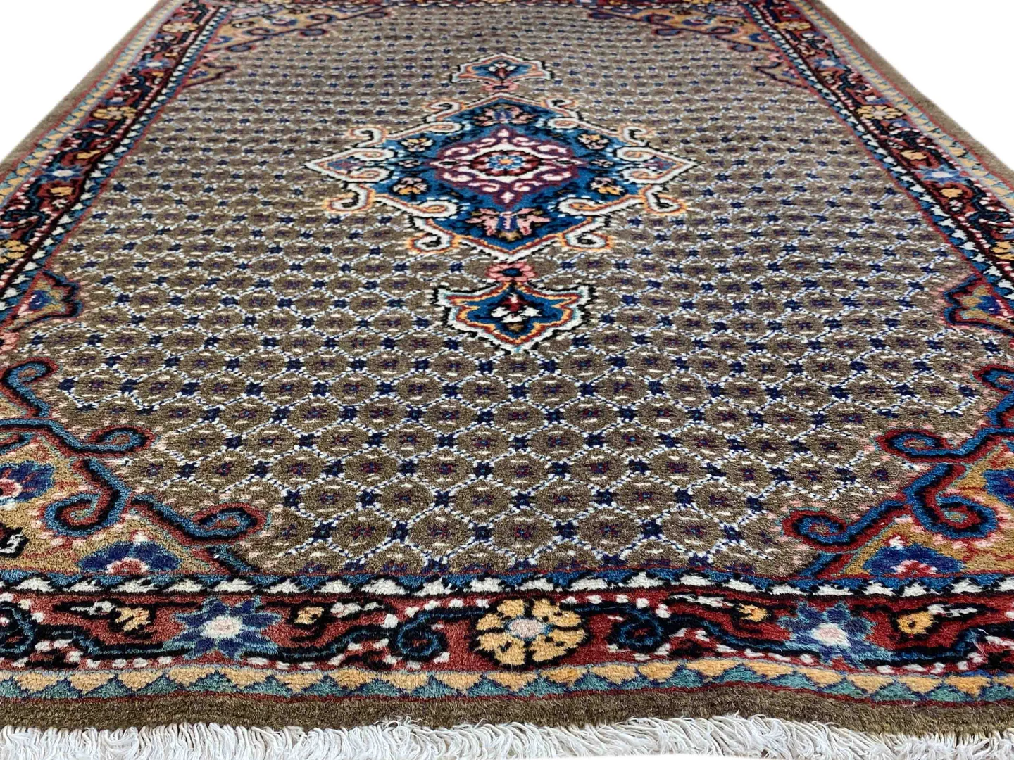 Perserteppich Hamadan 130 x 95 cm Wolle handgeknüpft