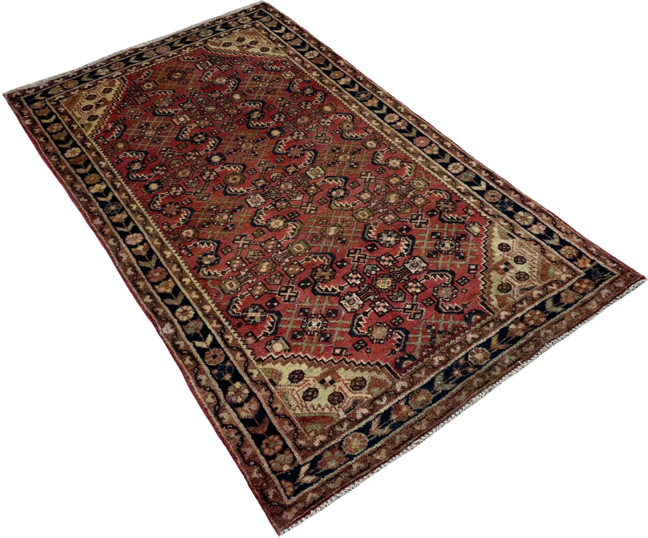 Perserteppich Hamadan 131 x 80 cm Wolle handgeknüpft