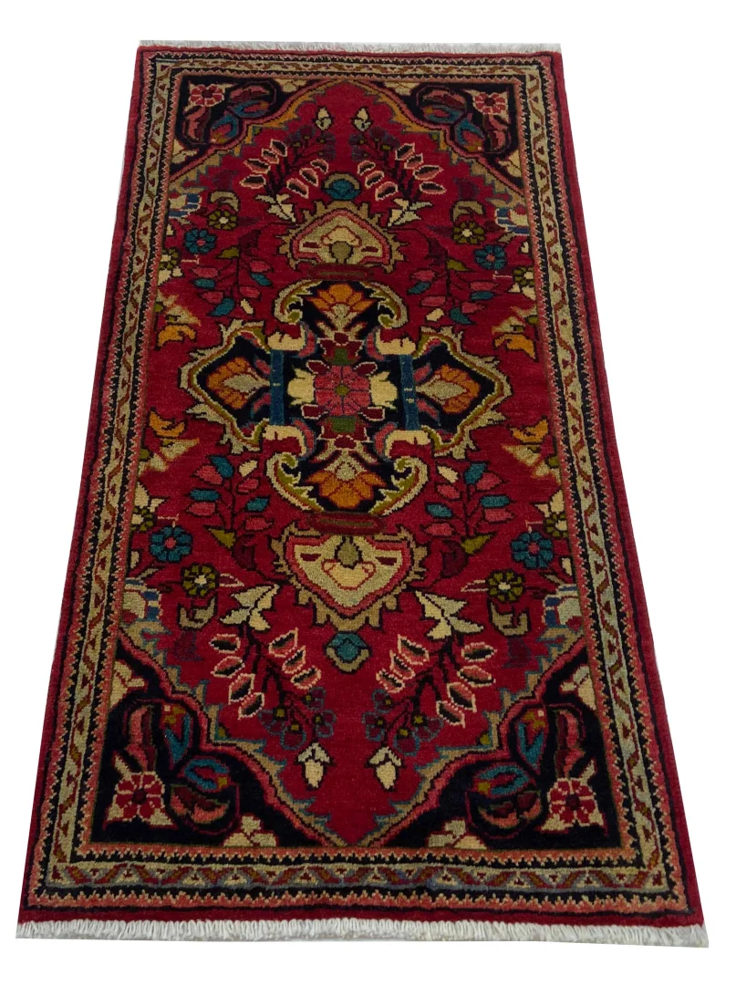Perserteppich Hamadan 133 x 70 cm Wolle handgeknüpft