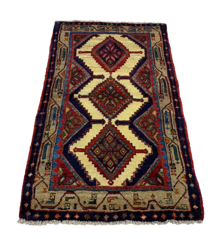 hamadan-teppich-134-x-77-cm-100000-knoten-handgeknupft-fur-teppiche-1 Perserteppich Hamadan 134 x 77 cm Wolle handgeknüpft