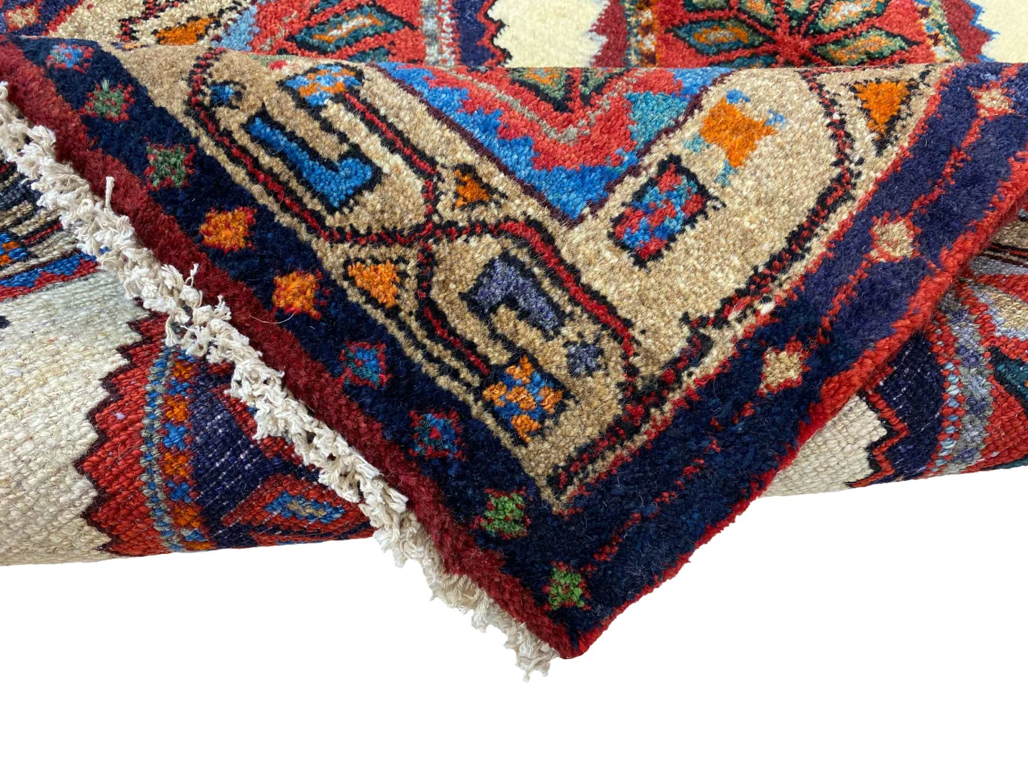hamadan-teppich-134-x-77-cm-100000-knoten-handgeknupft-fur-teppiche-5 Perserteppich Hamadan 134 x 77 cm Wolle handgeknüpft