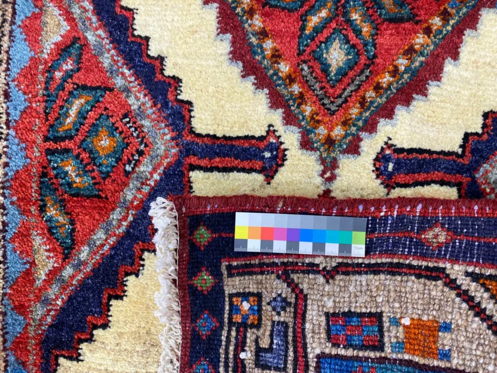 hamadan-teppich-134-x-77-cm-100000-knoten-handgeknupft-fur-teppiche-7 Perserteppich Hamadan 134 x 77 cm Wolle handgeknüpft