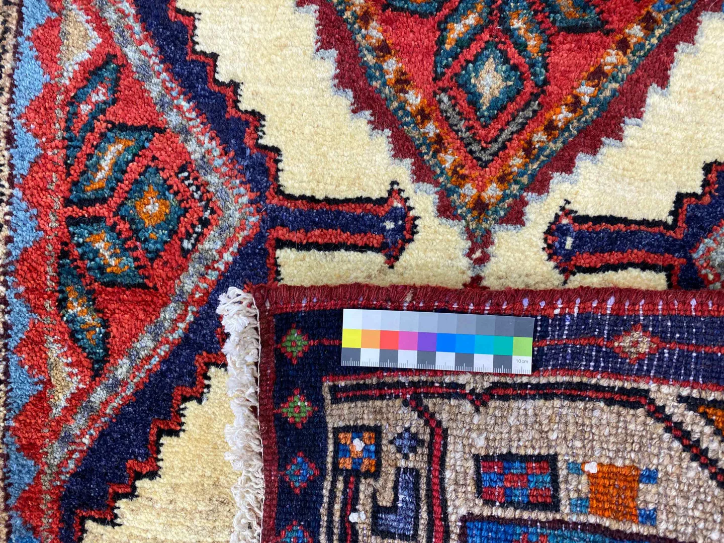 hamadan-teppich-134-x-77-cm-100000-knoten-handgeknupft-fur-teppiche-7 Perserteppich Hamadan 134 x 77 cm Wolle handgeknüpft