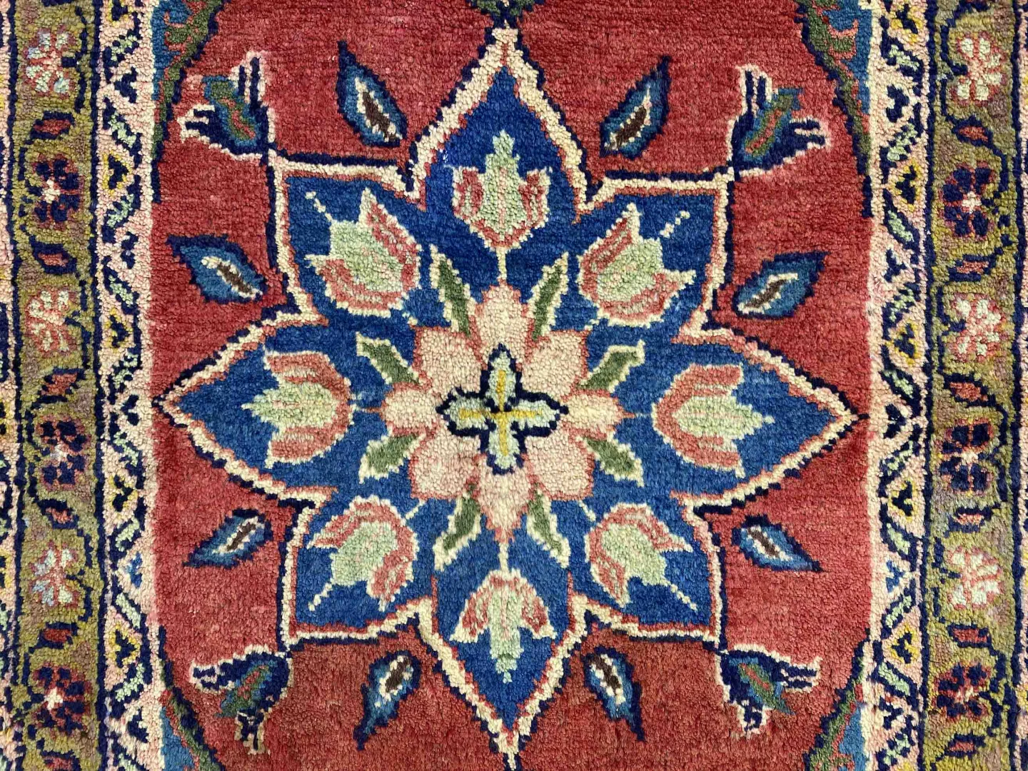 hamadan-teppich-135x61-cm-100-350000-knoten-handgeknupft-fur-teppiche-4 Perserteppich Hamadan 135 x 61 cm Wolle handgeknüpft