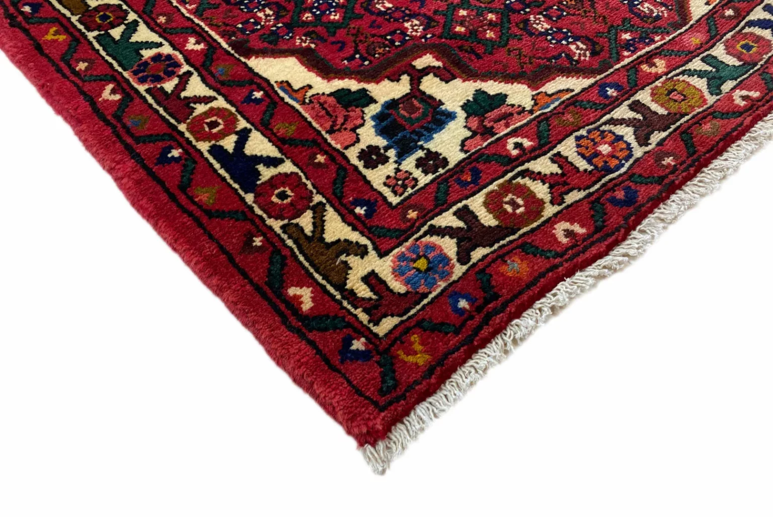 Perserteppich Hamadan 136 x 104 cm Wolle handgeknüpft