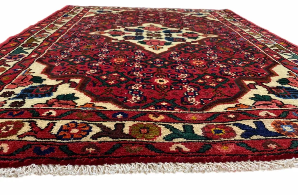 Perserteppich Hamadan 136 x 104 cm Wolle handgeknüpft