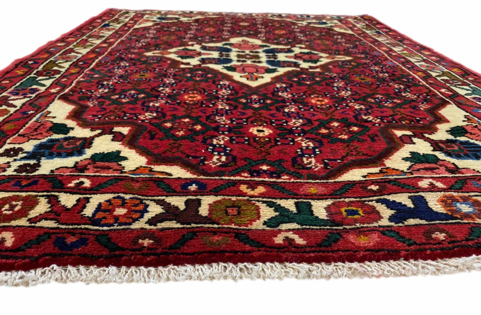 Perserteppich Hamadan 136 x 104 cm Wolle handgeknüpft