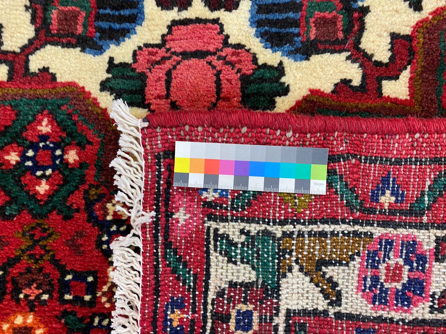 Perserteppich Hamadan 136 x 104 cm Wolle handgeknüpft