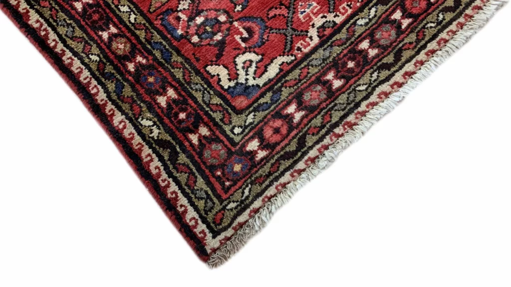 Perserteppich Hamadan 136 x 63 cm Wolle handgeknüpft