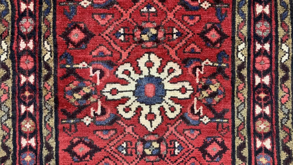 Perserteppich Hamadan 136 x 63 cm Wolle handgeknüpft