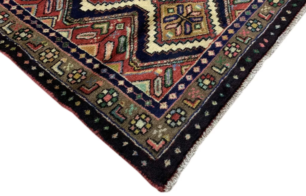 Perserteppich Hamadan 136 x 70 cm Wolle handgeknüpft