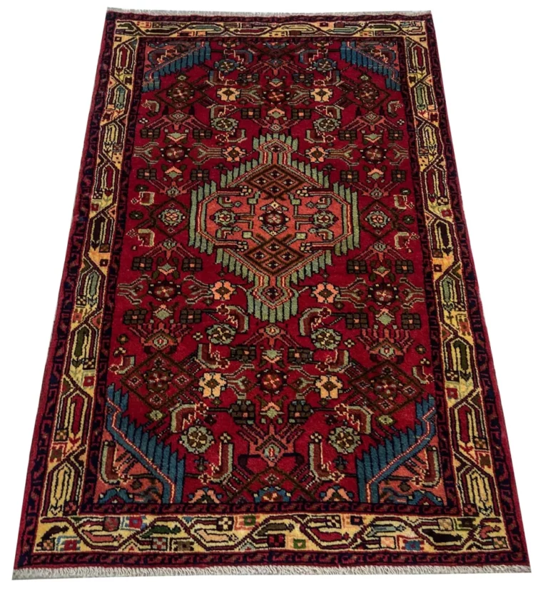 Perserteppich Hamadan 136 x 83 cm Wolle handgeknüpft