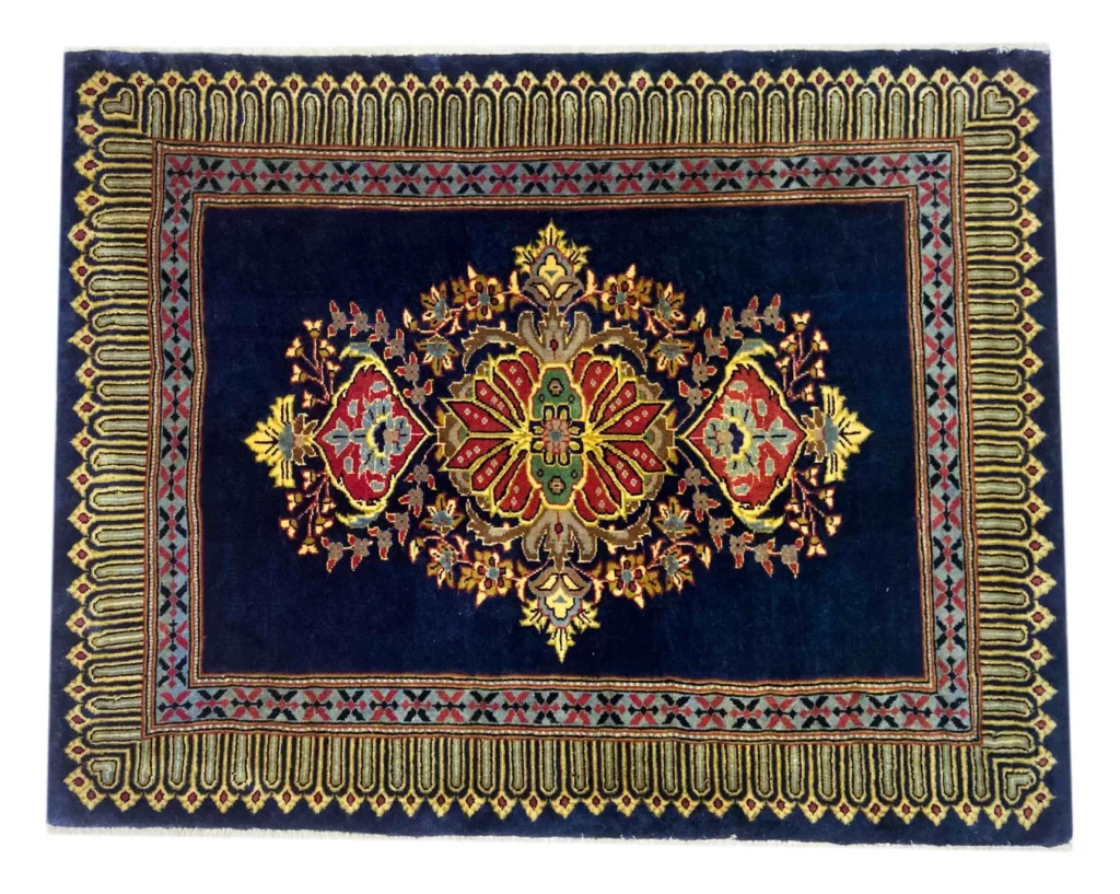 keshan-teppich-80x104-cm-150000-knoten-handgeknupft-orientteppich Perserteppich Keshan 80 x 104 cm Schafwolle handgeknüpft