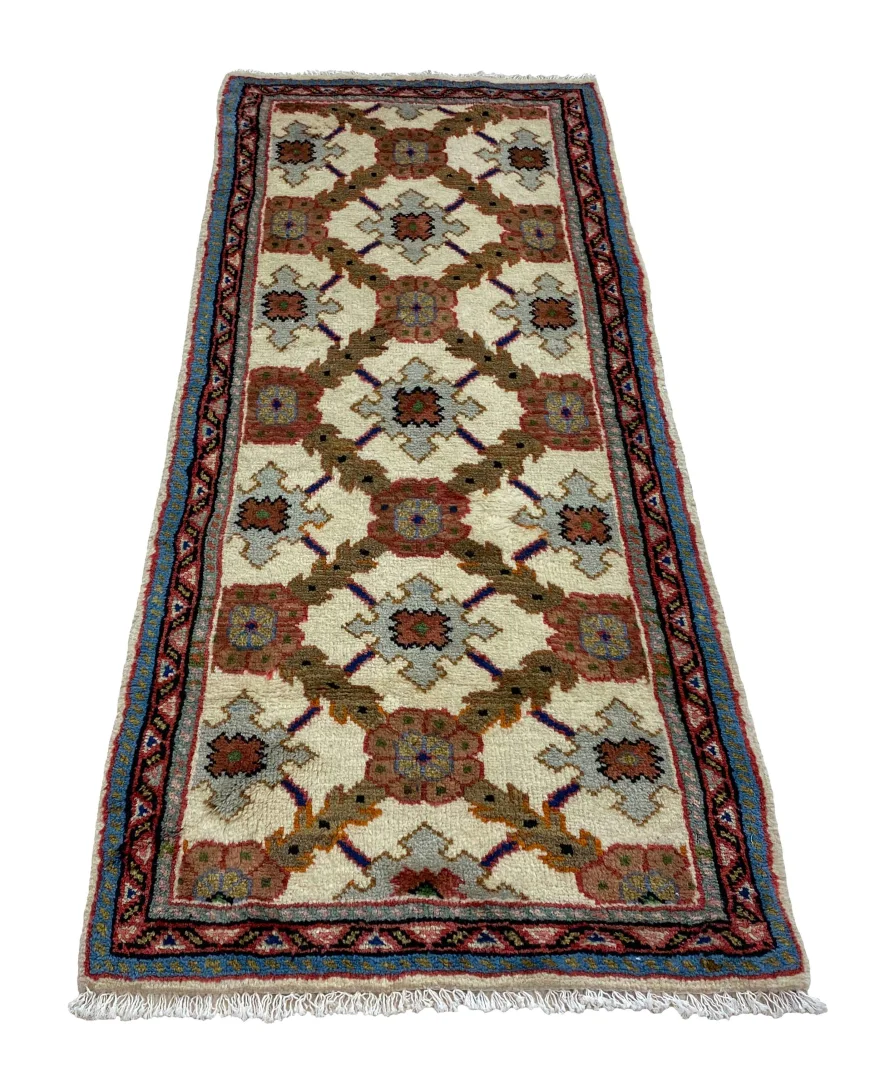 Perserteppich Hamadan 138 x 60 cm Wolle handgeknüpft