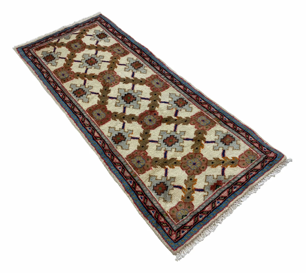 Perserteppich Hamadan 138 x 60 cm Wolle handgeknüpft