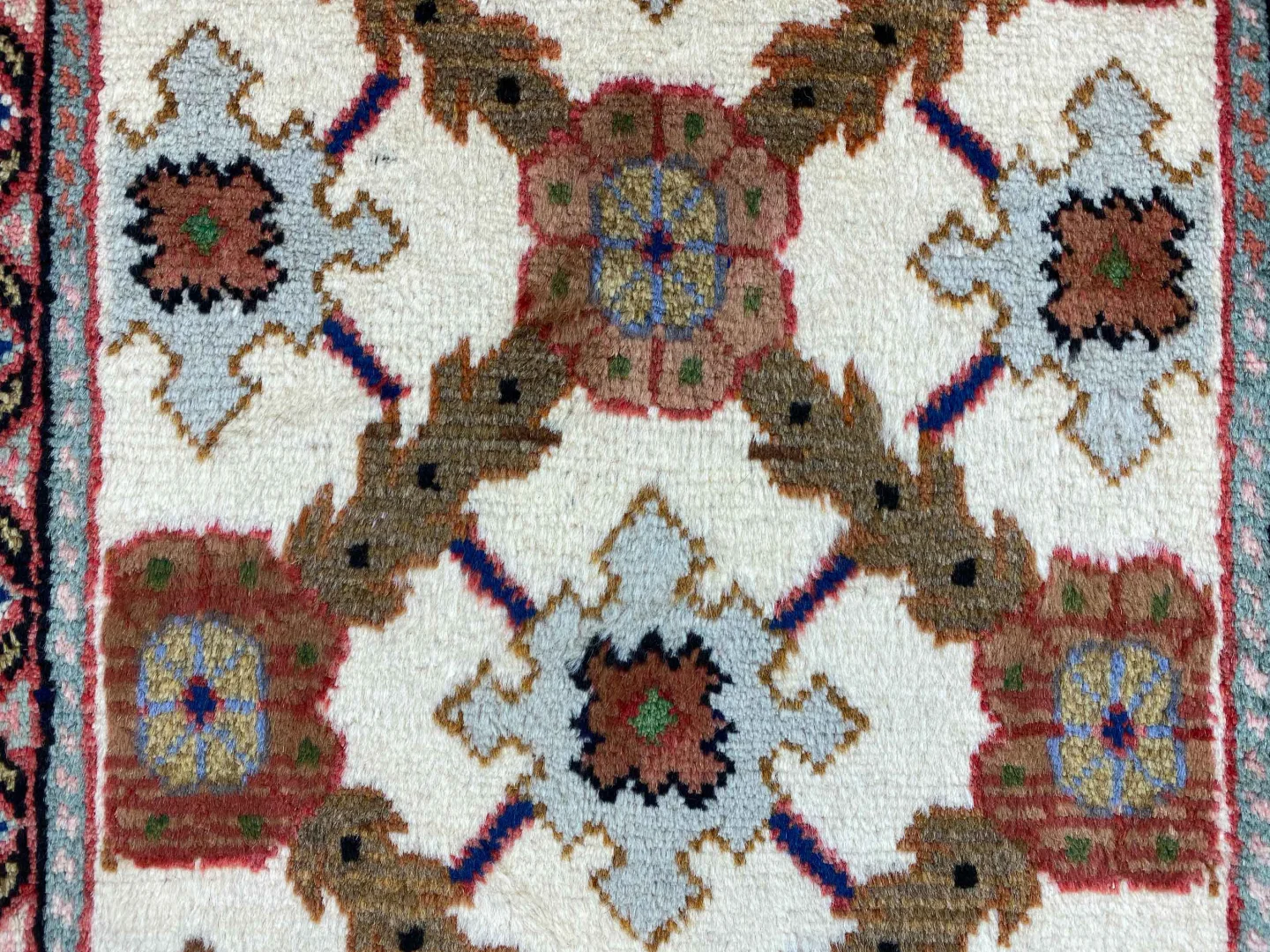 Perserteppich Hamadan 138 x 60 cm Wolle handgeknüpft